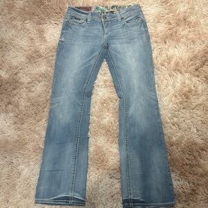 Adiktd Light Blue Wide Leg Jeans